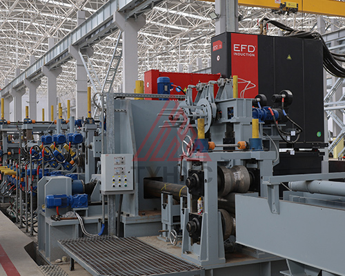 烏茲別克Φ89-219x10mm全自動API直縫焊管機(jī)組